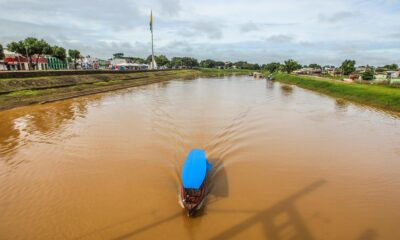 Rio Acre segue diminuindo em Rio Branco e marca 13,52 metros