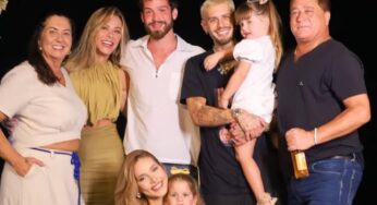 Zé Felipe e João Guilherme trocam juras de amor durante festa