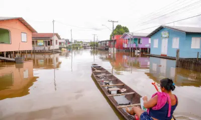 Com 13,40 metros, nível do Rio Juruá estabiliza em Cruzeiro do Sul