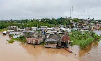 Rio Juruá dá sinais de vazante em Cruzeiro do Sul