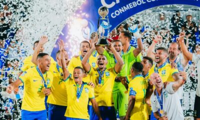 Brasil conquista a Copa América de Beach Soccer pela quarta vez