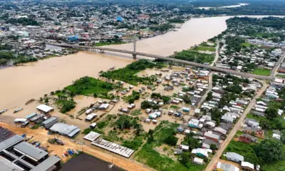 Após recuar, Rio Juruá volta a subir em Cruzeiro do Sul e registra 13,38m