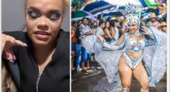 Rainha do Unidos do Fuxico fala sobre desclassificação: “perdemos pra gente mesmo”