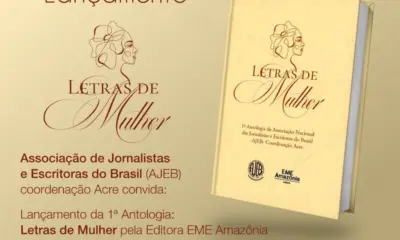 Jornalistas lançam livro e celebram literatura feminina no Acre