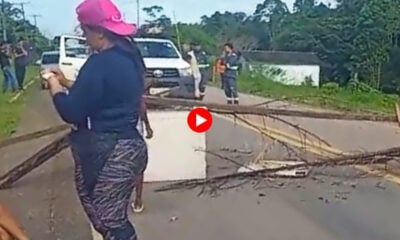 Moradores da Vila Lagoinha fecham a BR-364 durante protesto em Cruzeiro do Sul