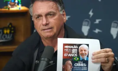 Bolsonaro compara “agilidade” de seu julgamento no STF com Mensalão