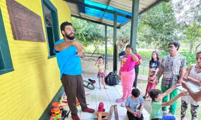 Escola Beija-Flor realiza aula-oficina de circo gratuita no Horto Florestal