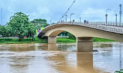 Nível do Rio Acre cai para 14,81 metros em Rio Branco