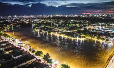 Rio Acre mantém vazante e atinge 15,22 metros em Rio Branco