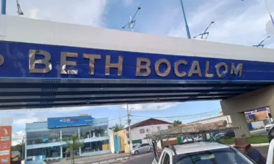 Empresa realiza reparo e recoloca letra “B” do Elevado Beth Bocalom