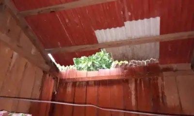 No Acre, morador diz ter casa atingida por raio em temporal