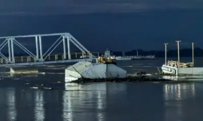 Balsa carregada de petróleo afunda após colisão com porto flutuante no Amazonas