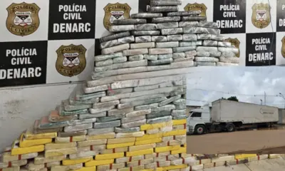 Polícia prende motorista com 270 kg de cocaína na BR-364