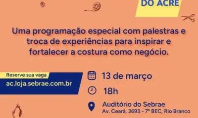 Sebrae realiza 2º Encontro de Costureiras do Acre