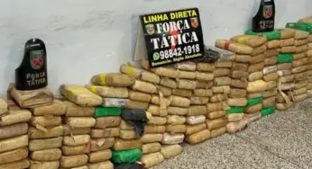 Polícia apreende 400kg de drogas em oficina mecânica de Manaus