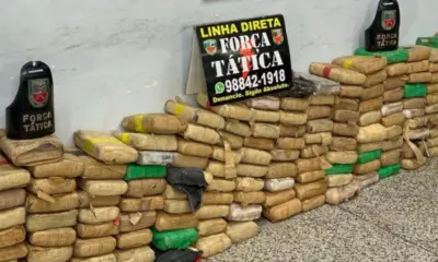 Polícia apreende 400kg de drogas em oficina mecânica de Manaus