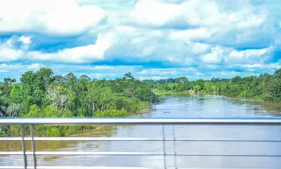 Rio Acre chega a 14,28 metros e segue em vazante em Rio Branco