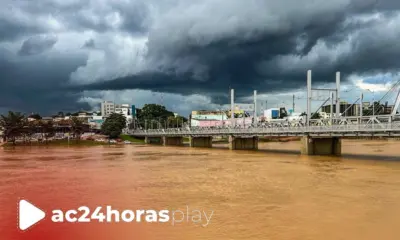 Com previsão de 100mm de chuva, Defesa Civil alerta para possível elevação