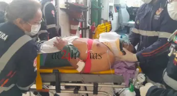 Colisão entre carro e moto deixa jovem em estado grave no Taquari