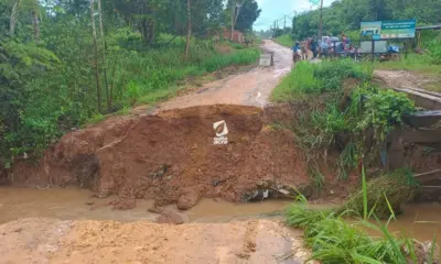 Estrada se rompe e deixa população isolada em Xapuri