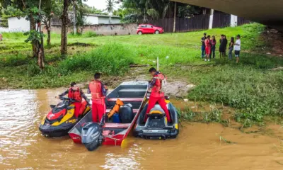 Bombeiros informam que hoje é o último dia de busca por jovem desaparecido