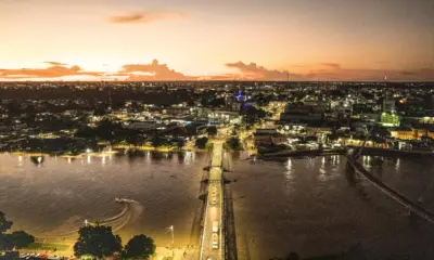 Nível do Rio Acre continua oscilando durante a noite e registra 15,87 metros na capital