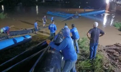 Cheia do Rio Acre afeta bomba e suspende funcionamento na ETA II