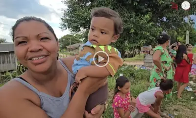 “Faça uma Criança Sorrir”: idoso cria projeto para alimentar crianças em Tarauacá