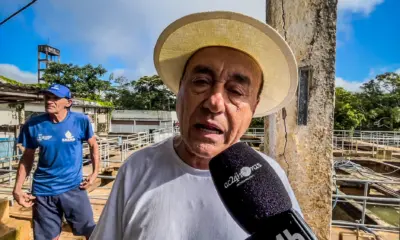 Estação de Tratamento de Água I é reativada e Bocalom chora com retomada do serviço