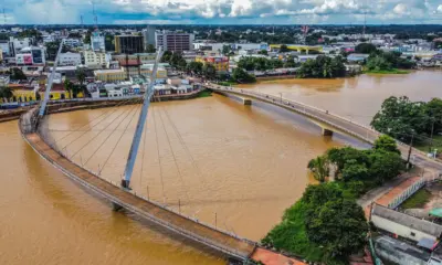 Nível do Rio Acre continua subindo e registra 15,80 metros na capital