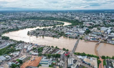 Em vazante, Rio Acre atinge marca de 15,39 metros na capital