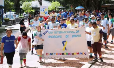 Caminhada marca Dia Internacional da Síndrome de Down em Rio Branco