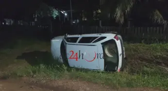 Mulher atropela marido e amante após flagrá-los juntos em motocicleta