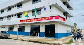 Sessão legislativa retorna na Câmara Municipal de Rio Branco nesta quinta após o Carnaval
