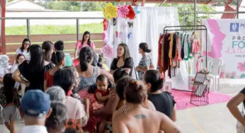 Vice-governadora leva Vestuário Social para o projeto na Vila do Incra