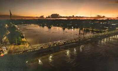 Rio Acre mantém vazante e atinge 14,59 metros em Rio Branco