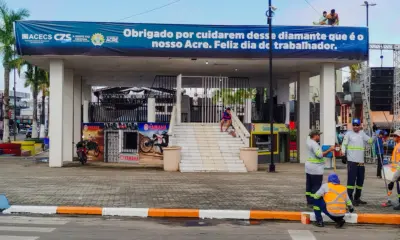 Festa do Trabalhador não cobrará alimento na entrada de shows em Cruzeiro do Sul