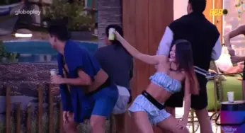 BBB 25: Top 8 é surpreendido com cooler e jogo de luz e ‘improvisa’ festa