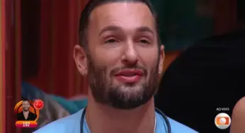 Diego Hypolito é o 20º eliminado do BBB 25 com 59,77% dos votos