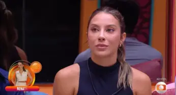 Renata é a primeira confirmada no 16º Paredão do BBB 25