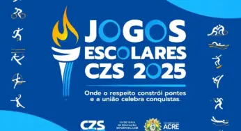 Jogos Escolares com a participação de 2.500 estudantes serão abertos em Cruzeiro do Sul