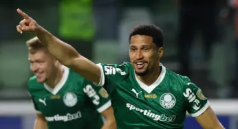 Palmeiras vira em 5 minutos, vence Bragantino e abre vantagem na liderança