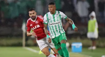 Inter é superado por 3 a 1 pelo Atlético Nacional na Libertadores