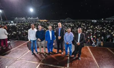 Multidão prestigia show gospel de Anderson Freire em Mâncio Lima