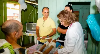 Mais de 40 pacientes são atendidos pelo ‘Programa Melhor em Casa’, em Cruzeiro do Sul