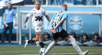 Grêmio vence Santos, escapa do Z4 e afunda Peixe na classificação