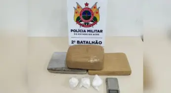 Polícia Militar apreende mais de 3 quilos de drogas na Cidade do Povo; suspeito fugiu