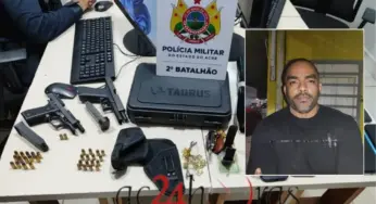 Líder do Comando Vermelho e cinco comparsas são presos após PM desmantelar cativeiro