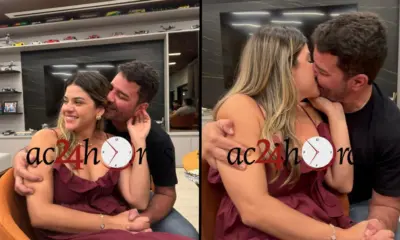 Após beijo em baile, governador Gladson assume namoro com influenciadora digital
