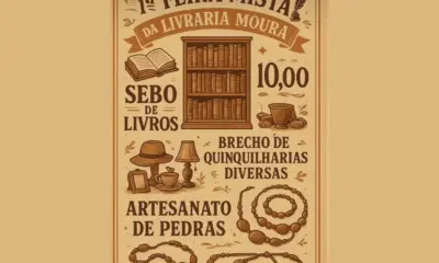 Feira Mista reúne livros, brechó e artesanato em Rio Branco